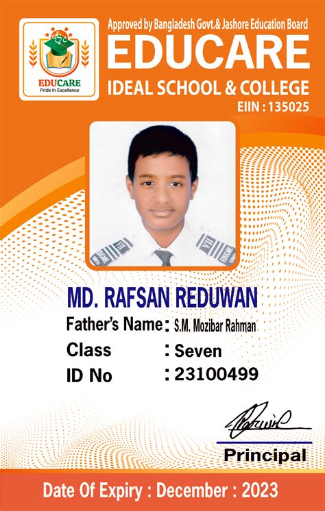 student smart card india|student id card download.